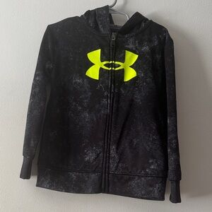 Under Armour Kids Black and Yellow Hoodie